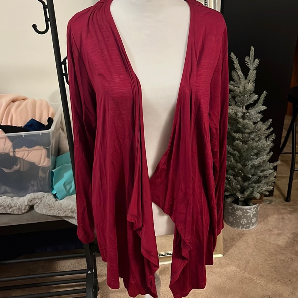 NWT beautiful color longline cardigan torrid size one